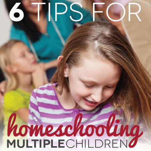 TheHomeSchoolMom Blog: 6 Tips for Homeschooling Multiple Children