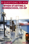 8 Questions to Ask When Starting a Homeschool Co-op