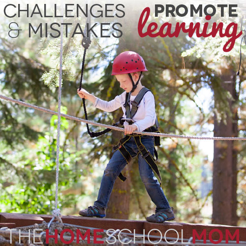 TheHomeSchoolMom Blog: How challenges & mistakes promote learning