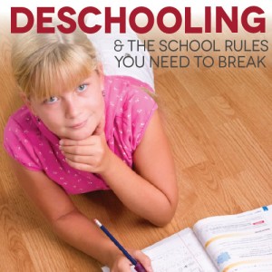 TheHomeSchoolMom Blog: Deschooling - The School Rules You Need to Break