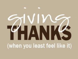 TheHomeSchoolMom: Giving Thanks (When you least feel like it)