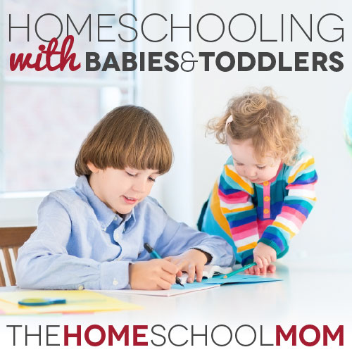 TheHomeSchoolMom Blog: How to homeschool with babies at home