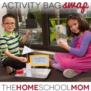 Put homeschooling in the bag with a homeschooling activity bag swap