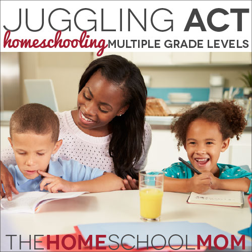 TheHomeSchoolMom Blog: Homeschooling Multiple Grade Levels