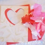 Stained Glass Valentine's Day Card Stained Glass Valentine's Day Card