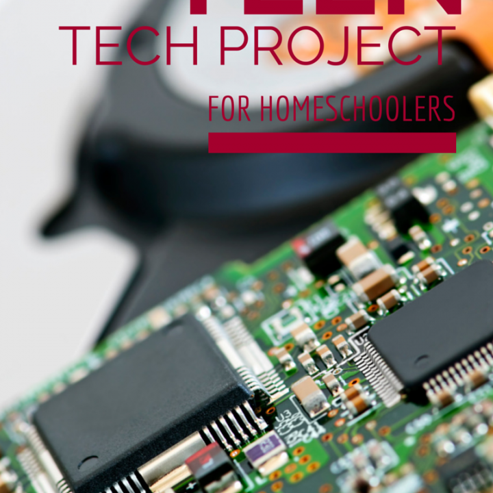 TheHomeSchoolMom Blog: Teen homeschool technology project