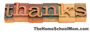 TheHomeSchoolMom: I Choose to Give Thanks