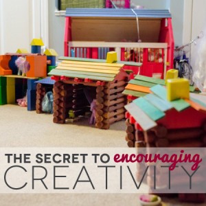 The Secret to Encouraging Creativity For Kids